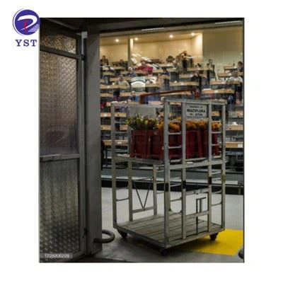 รถเข็นขนส่งดอกไม้