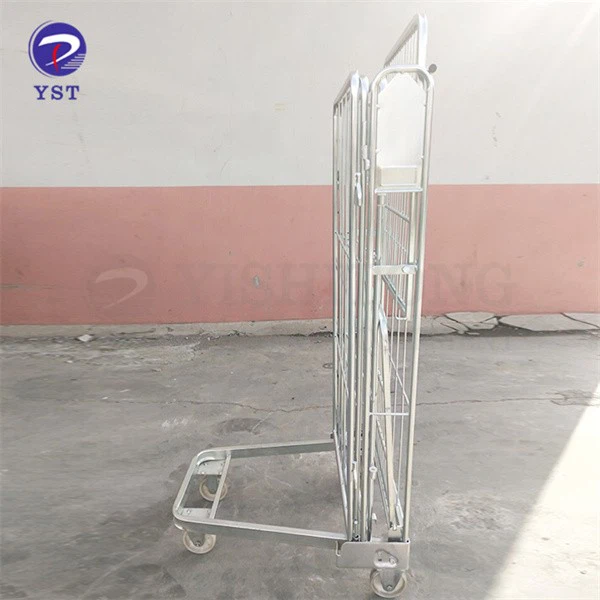 Supermarket Cage Trolley factory